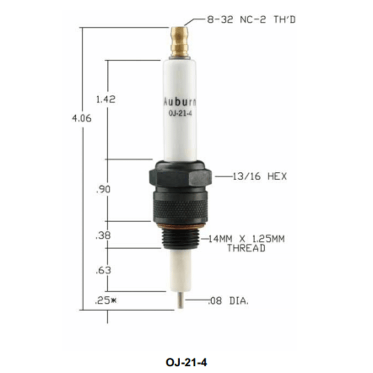 OJ-21-4 - Auburn - Igniter (CS13002) (40PK)