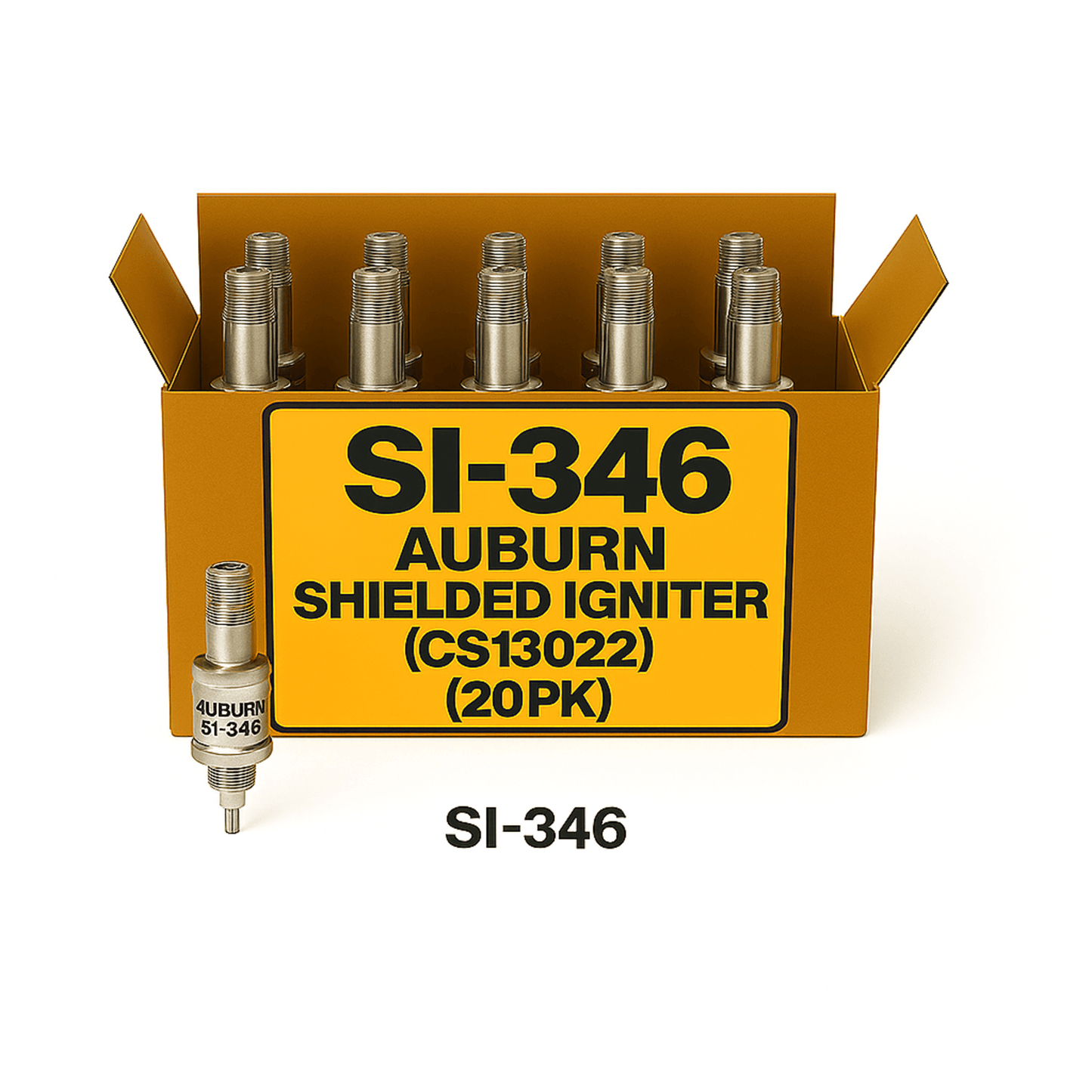 SI-346 - Auburn - Shielded Igniter (CS13022) (20PK)
