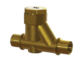 Clapet anti-retour, 7/8 ODS - 22.225mm - Type globe en laiton - Clapet anti-retour - Henry