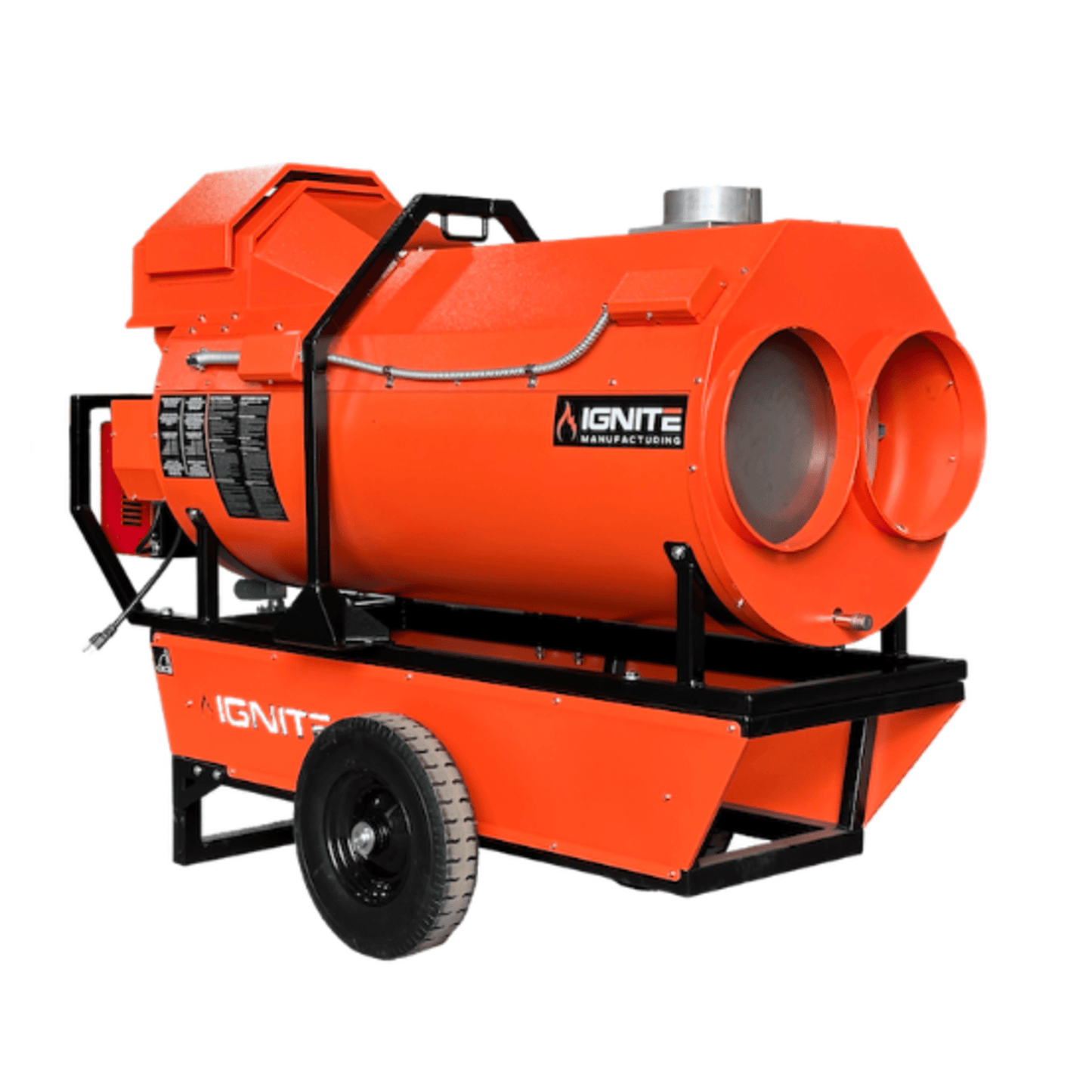 Ignite HD-400, Indirect Gas Fired Dual Fuel Construction Heater