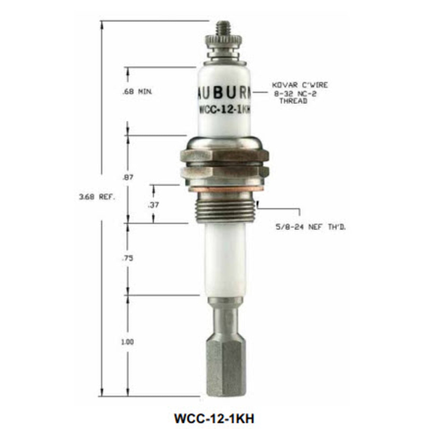 WCC-12-1KH - Auburn - Liquid Level Sensor (CS13104) (20PK)