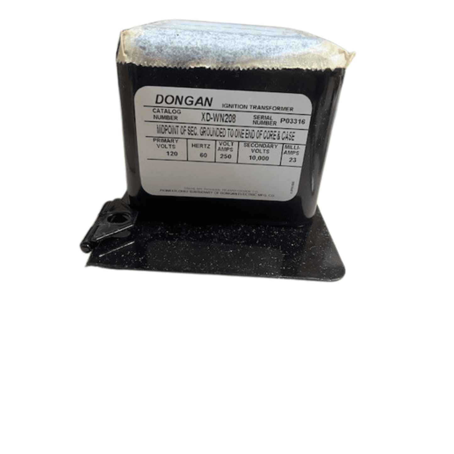 Dongan XD-WN208, Ignition Transformer P120 S10000 WAYNE