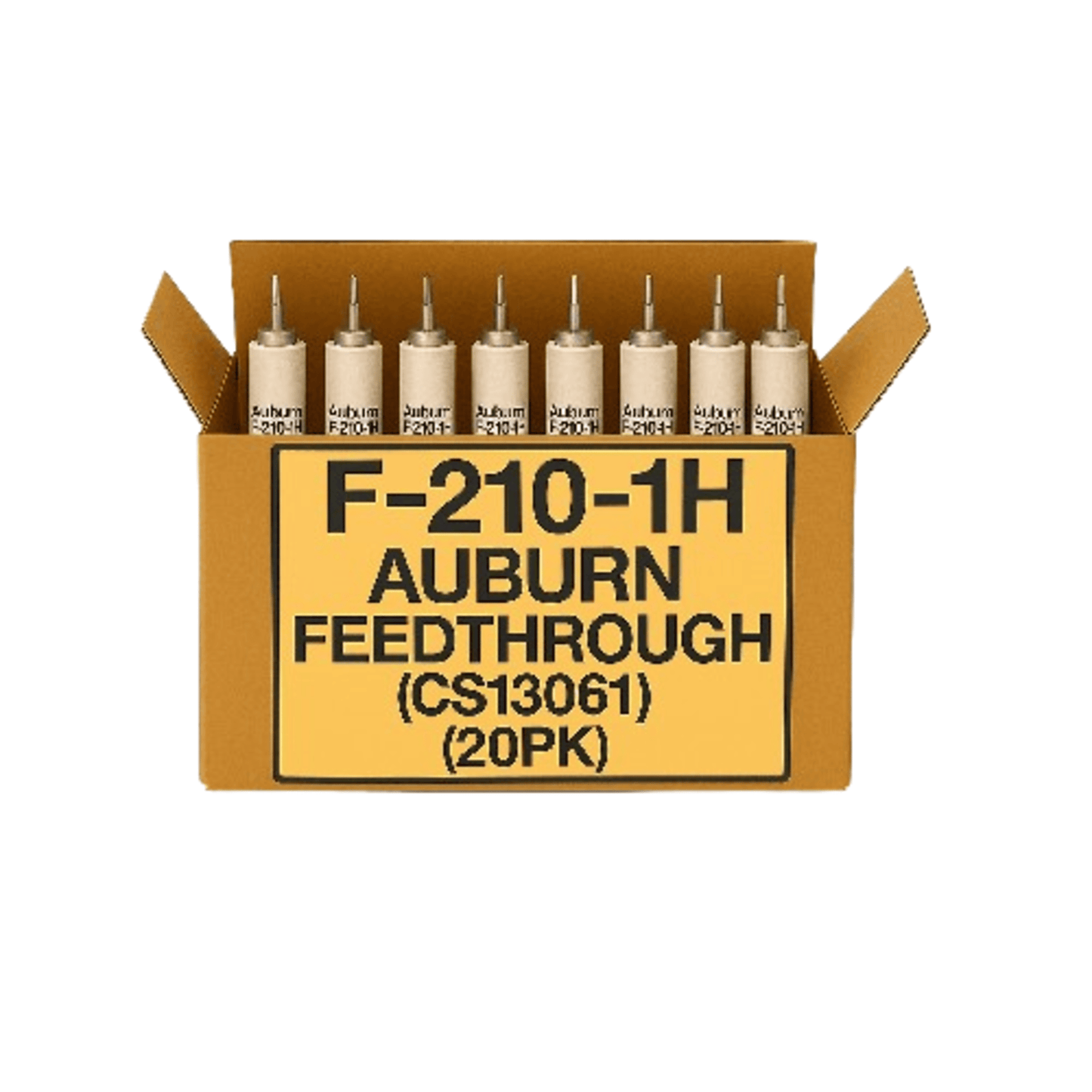 F-210-1H - Auburn - Feedthrough  (CS13061) (20PK)