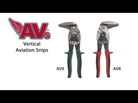 AV8 - Malco - AVIATION SNIPS, LEFT, UPRIGHT (1EA)