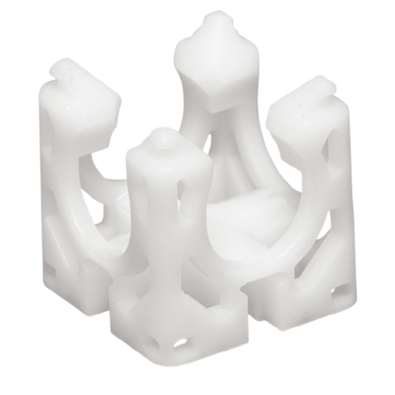 Smartclip, White, 10ga 1/2" (1280pg) - Malco
