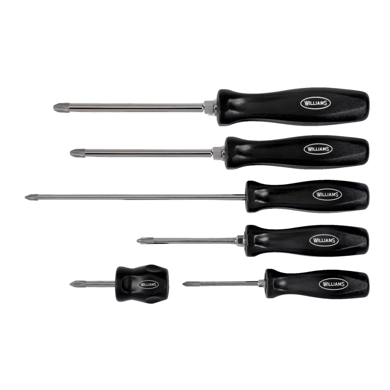 Screwdriver Set ENDUROGRIP Phillips 6 pc - Williams